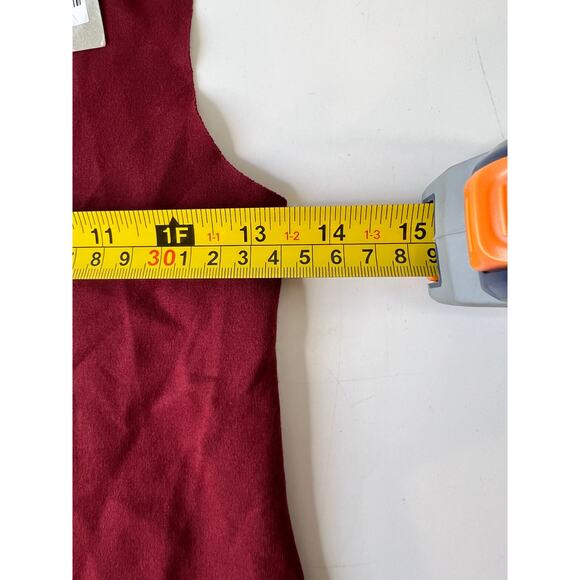 Designer RUTI Burgundy Nola Long tank Size 4 (Ruti Size 0) NWT - Picture 13 of 15